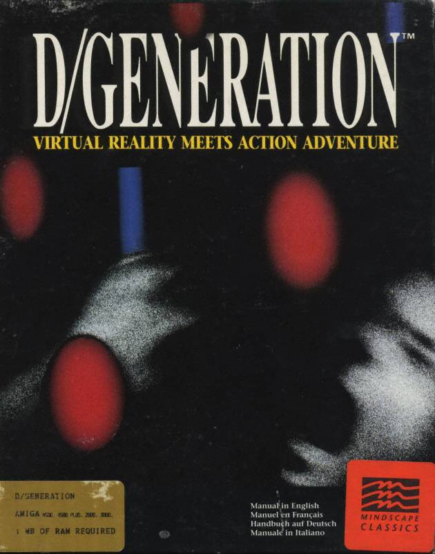 D/Generation box art for Amiga